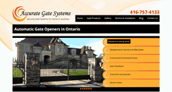Desktop Screenshot of gateopenersontario.com
