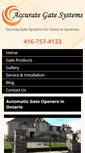 Mobile Screenshot of gateopenersontario.com